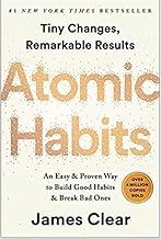 picture of book titled atomic habits